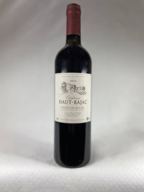 COTES DE BOURG ROUGE CHATEAU HAUT BAJAC