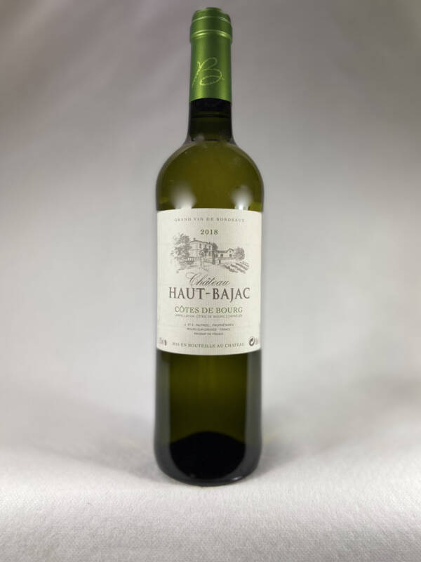Château Haut Bajac Blanc Côtes de Bourg