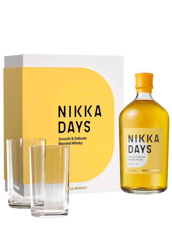 NIKKA Days Coffret + 2 Verres