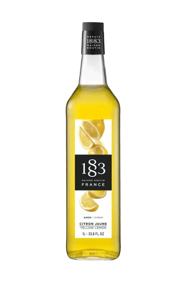 Sirop Citron Jaune 1883