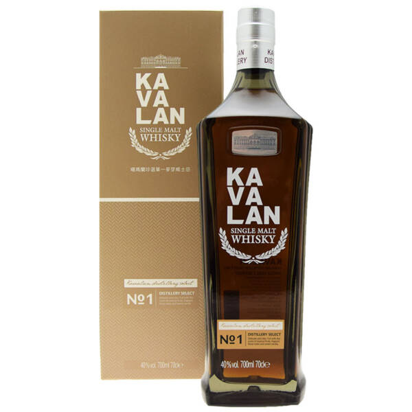 Whisky Kavalan n°1 40% - 70cl
