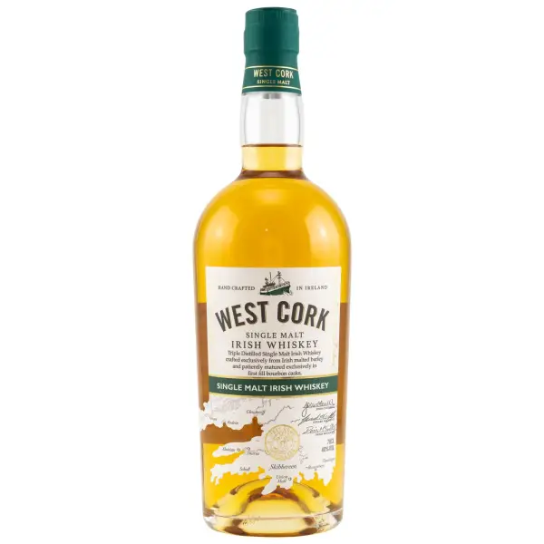 Whiskey West Cork single malt 40% - 70cl